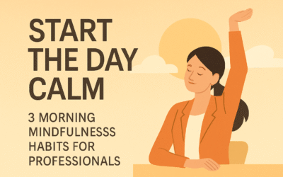 Start the Day Calm: 3 Morning Mindfulness Habits for Professionals